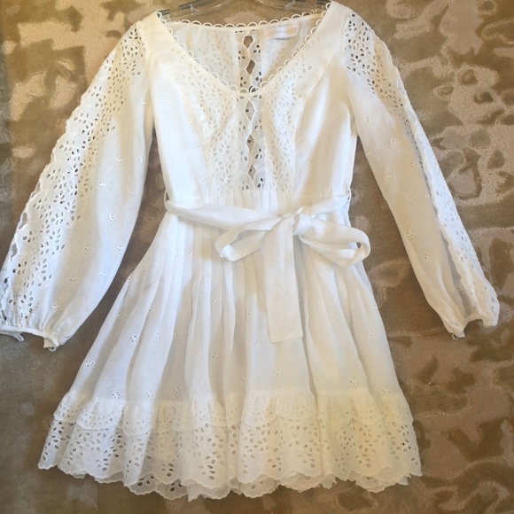 zimmermann iris corset dress